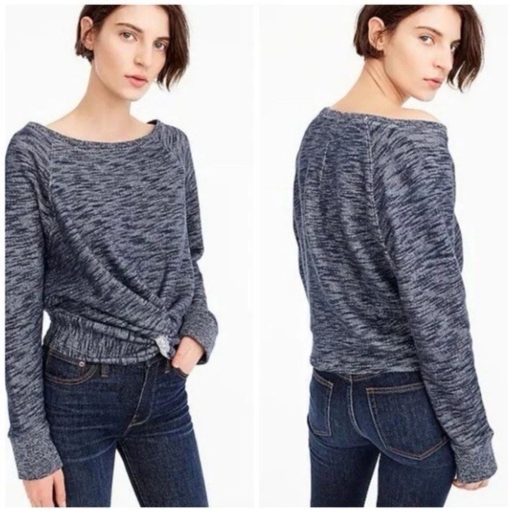 J. Crew Twist Front Sweatshirt